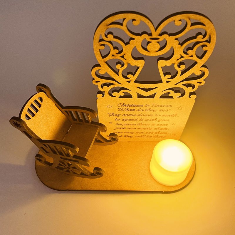 🎄Christmas Candle Memorial Display to Remember Loved Ones ,Electronic candles