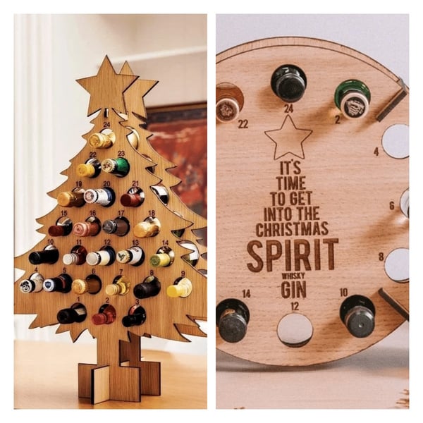 Advent Calendar For Drink Holder