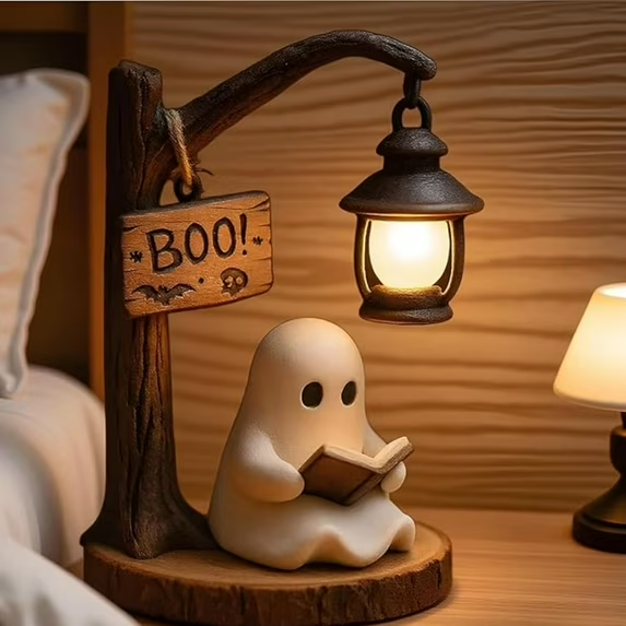 👻Reading Ghost LED Lantern Ornament
