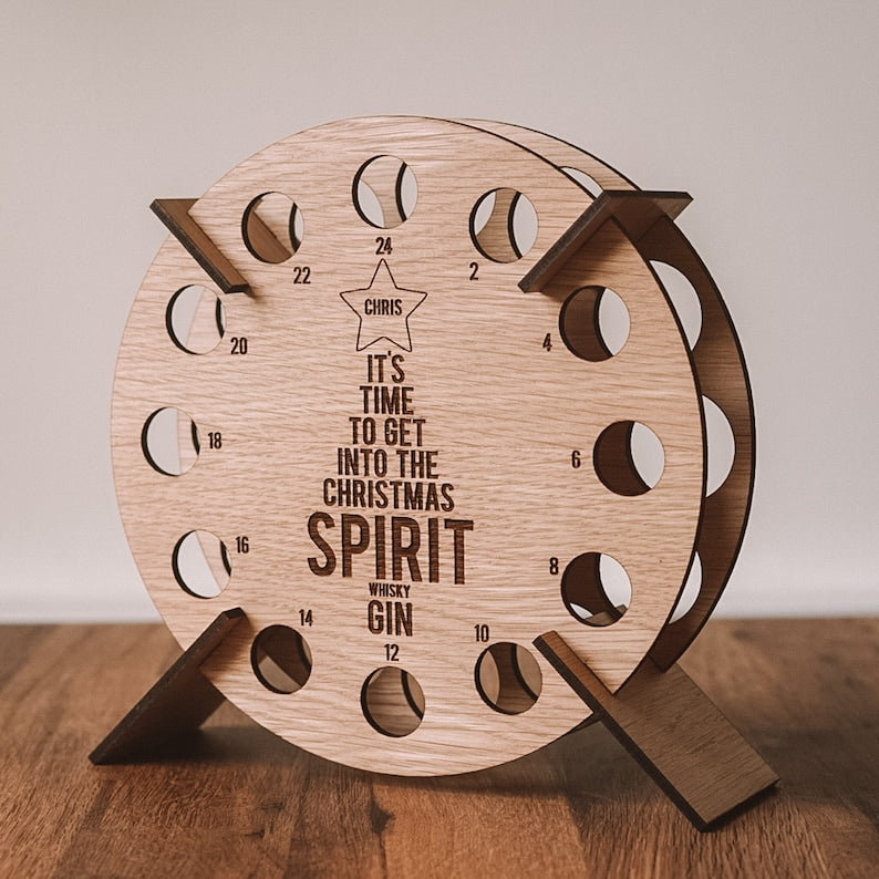 Advent Calendar For Drink Holder