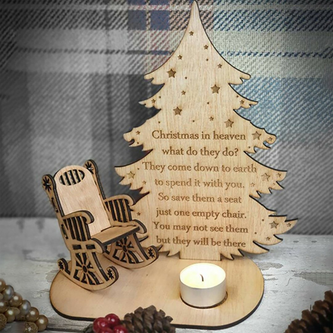 🎄Christmas Candle Memorial Display to Remember Loved Ones ,Electronic candles