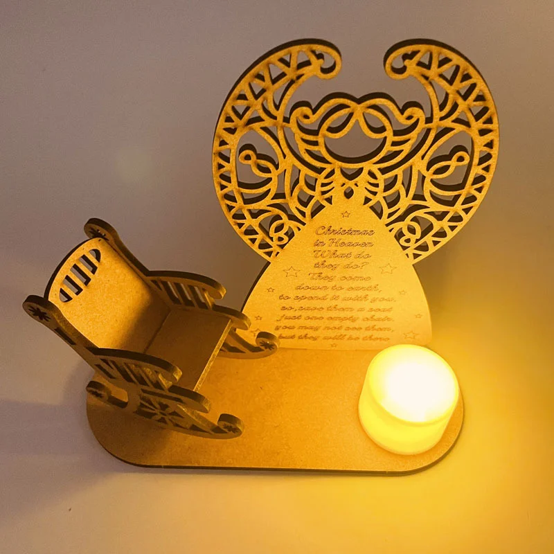 🎄Christmas Candle Memorial Display to Remember Loved Ones ,Electronic candles