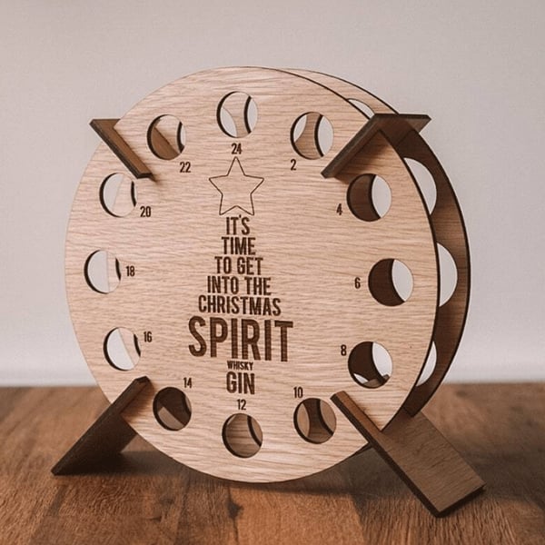 Advent Calendar For Drink Holder
